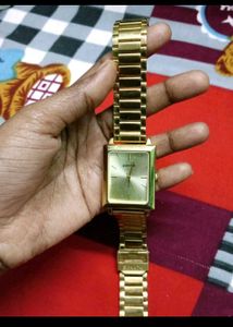 Sonata Gold Watch(Needs battery)