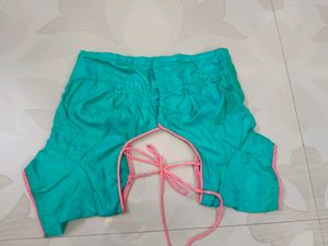 Offer 🎉Double Shade Embroidered Sare🎉