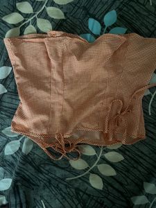 Cute Gingham Cami Top