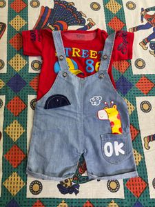 Baby Rompers Bundle (set Of 3) And Soft Toy
