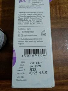 Plum Retinol Serum