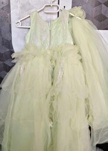 Green Gown For Girl