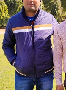 Blue Padded Jacket