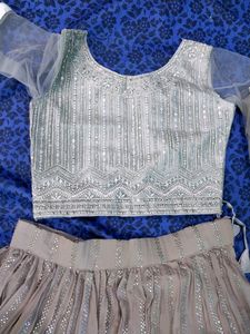 Croptop &amp; Lehanga