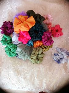 New 20 Hair Scrunchies
