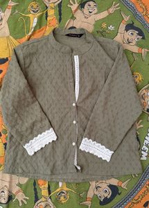 Olive Green Top