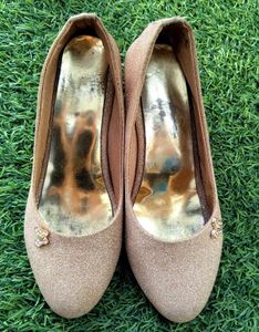 Rose Pink Party Wear Heels