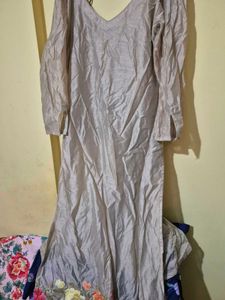 Embroidered  Kurti With Dupatta