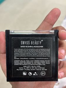 Swiss Beauty Baked Blush &amp; Highlighter