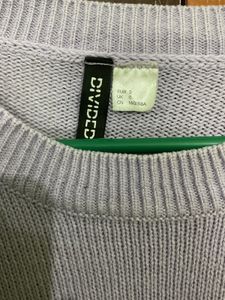 Lavender Cropped Sweater