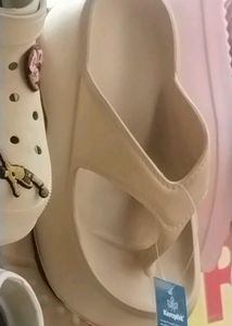 Care-o-Feet Kerophit Beige Flip-Flops