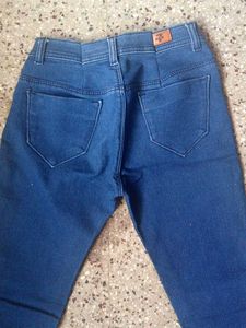 Blue Jeans With Bohemian Flare