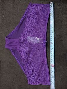 Purple Lace Briefs free🔥 size