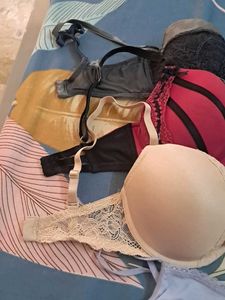 Combo Of Four Imported Fabric Bra