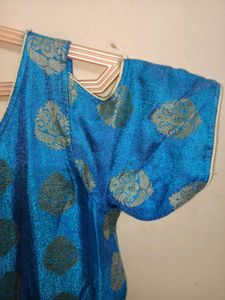 Elegant Blue Ethnic Dress