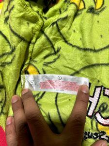 Grinch Dog Hoodie (S)