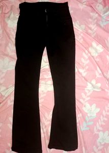 Black Flared Jeans