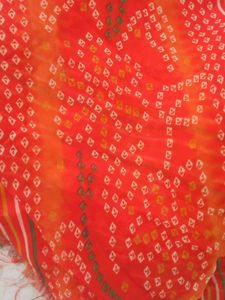 Festive Orange Saree - new