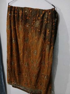 Two shaded Embroidered Ethnic Dupatta