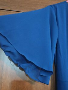 Elegant Blue Dress By AND on Sale