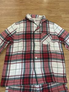 Kids Plaid Pajama Set