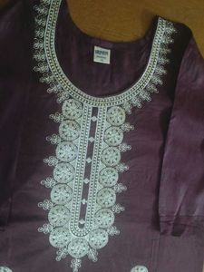 Elegant Maroon Kurta