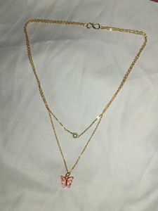 Butterfly Layered Necklace