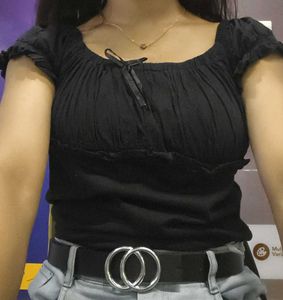 Cute Black Top