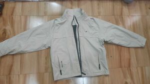 Cream Color Casual Jacket