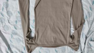 Ribbed Long Sleeve Top