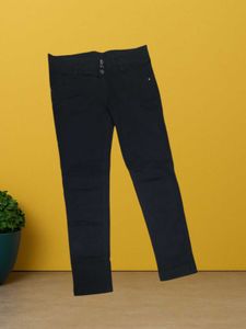 FG-66 Size-34 Stylish Black Jeans