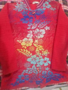 Floral Knit Cardigan