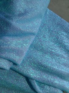 2 Mtr Sparkling Blue Fabric Piece
