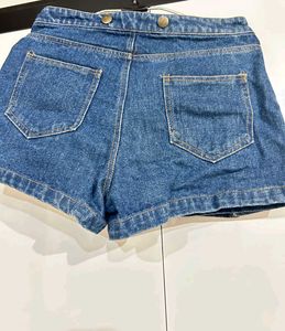 Denim Skort