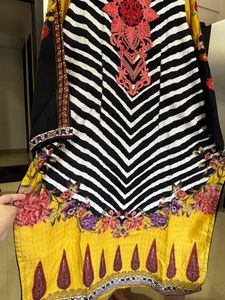 Winter Wear 3piece Suit With Shawl