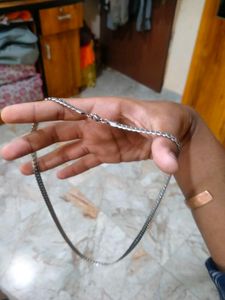 SILVER CHAIN FOR COLLEGE BOY ⛓️⛹🏻