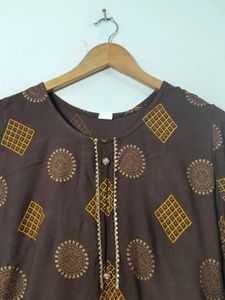 Dark Brown Kurtas(Women&#39;s)