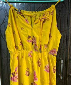 Faballey Yellow Dress With Tag