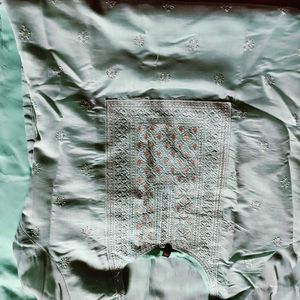 Elegant Light Green Embroidered Kurti