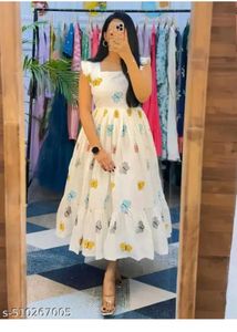 Butterfly Print Dress