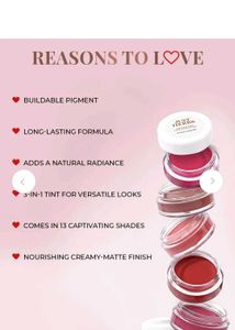 Just Herbs Lip &amp; Cheek Tint - Pale Pink