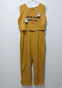 Cute Yellow Jumpsuit