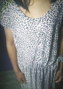 Midi Cℎeetah Print Dress ֶָ֢.