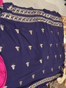 Heavy Embroidered Luxury Crepe 3piece 38 Size