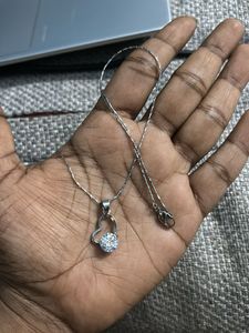 Heart Pendant AD Necklace