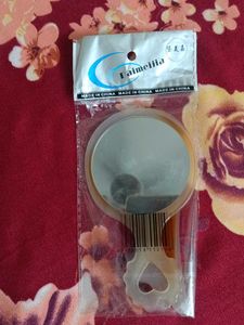Mini Mirror And Comb