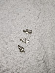 Set Of 3 Hamsa Diamond Charms