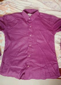 Purple Casual Shirt