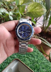 Fossil Watch blue dail