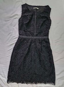 Elegant Black Lace Dress